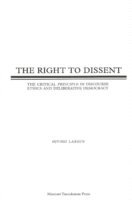 bokomslag The Right to Dissent