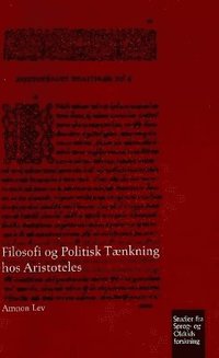 bokomslag Filosofi og Politisk Tænkning hos Aristoteles
