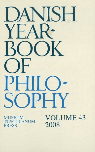 Finn Collin - Danish Yearbook of Philosophy, Häftad