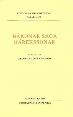 bokomslag Hákonar saga Hárekssonar
