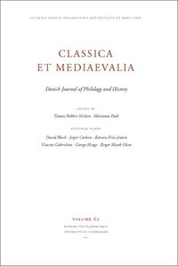 bokomslag Classica et Mediaevalia Volume 62