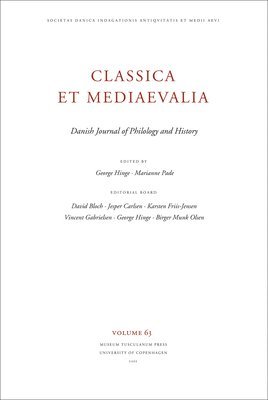 Classica et Mediaevalia Volume 63 1