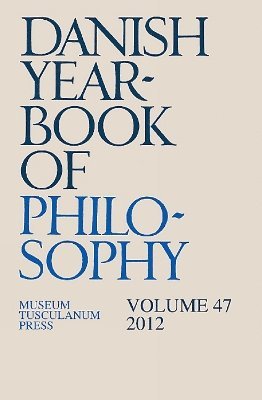 bokomslag Danish Yearbook of Philosophy