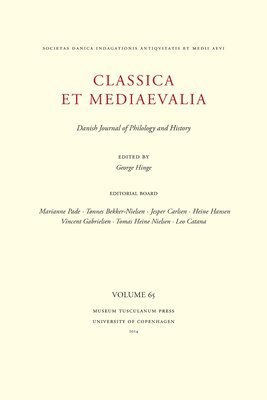 bokomslag Classica et Mediaevalia 65