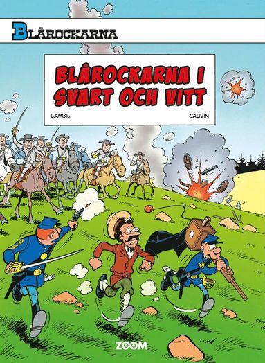 bokomslag Blårockarna i svart och vitt