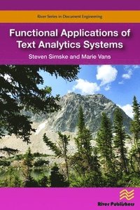 bokomslag Functional Applications of Text Analytics Systems