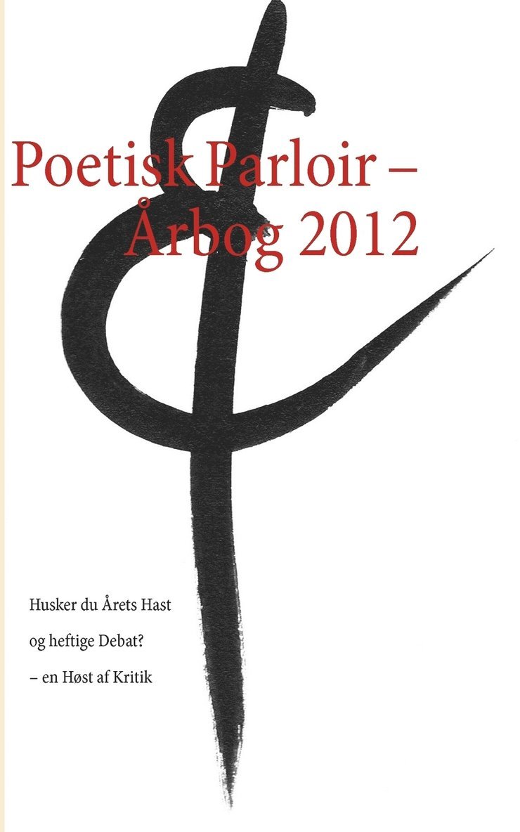 Poetisk Parloir - rbog 2012 1
