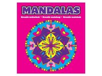 bokomslag Mandalas : kreativ målarbok - rosa