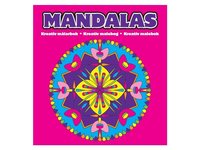 bokomslag Mandalas : kreativ målarbok - rosa