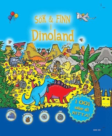 bokomslag Sök & Finn i Dinoland