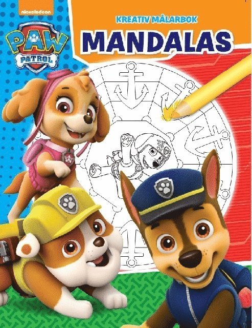 Nickelodeon Paw Patrol. Mandalas, Häftad