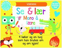 bokomslag Wipe & clean box - Se og lær - Moro å lære NO