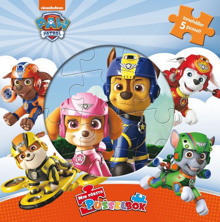 Paw Patrol. Min första pusselbok, Kartonnage