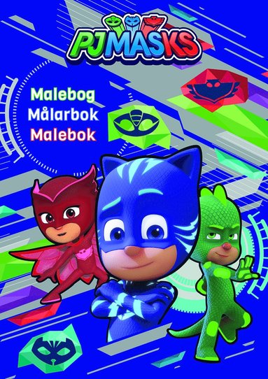 bokomslag PJ Masks Målarbok