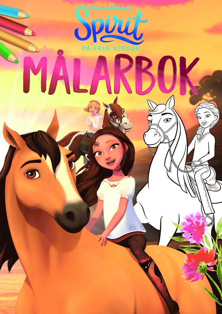 Spirit. På fria vidder : målarbok, Häftad