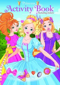 bokomslag Princess Activity book inkl stickers