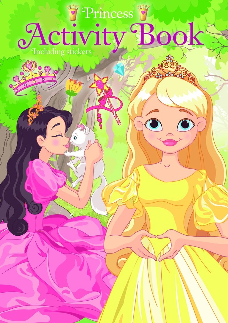 Princess - Activity book - Including stickers 1