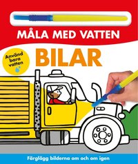 bokomslag Måla med vatten. Bilar