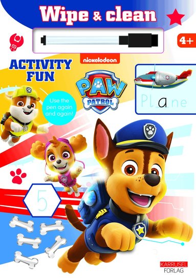 Red - Nickelodeon Paw Patrol. Wipe & Clean - Activity Fun, Häftad