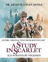 Arthur Conan Doyle - A Study in Scarlet, Inbunden