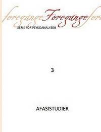 bokomslag Foregange nr. 3 - Afasistudier