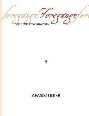 Foregange nr. 3 - Afasistudier 1