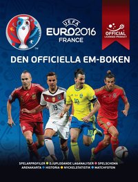 bokomslag UEFA Euro 2016 - den officiella em-boke: