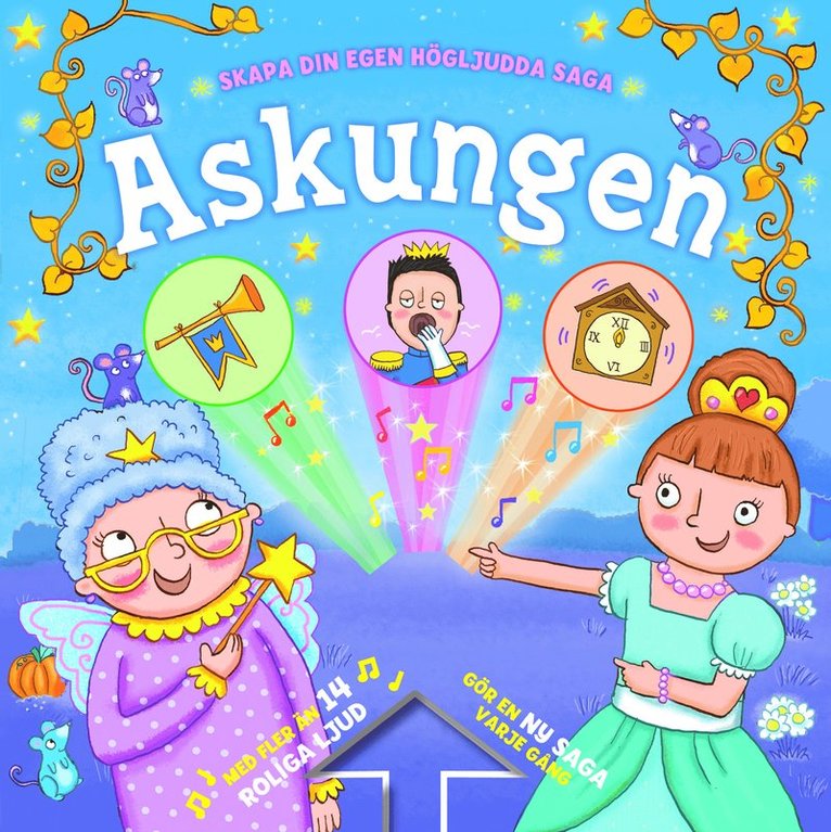 Caroline Richards, Kate Daubney - Skapa din egen högljudda saga : Askungen, Kartonnage