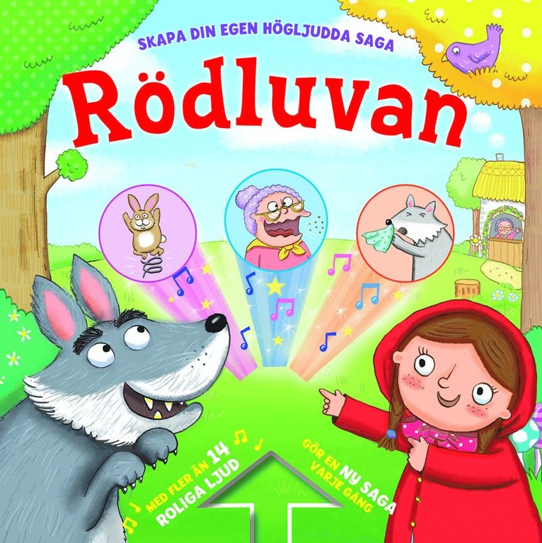 Caroline Richards, Kate Daubney - Skapa din egen högljudda saga : Rödluvan, Kartonnage