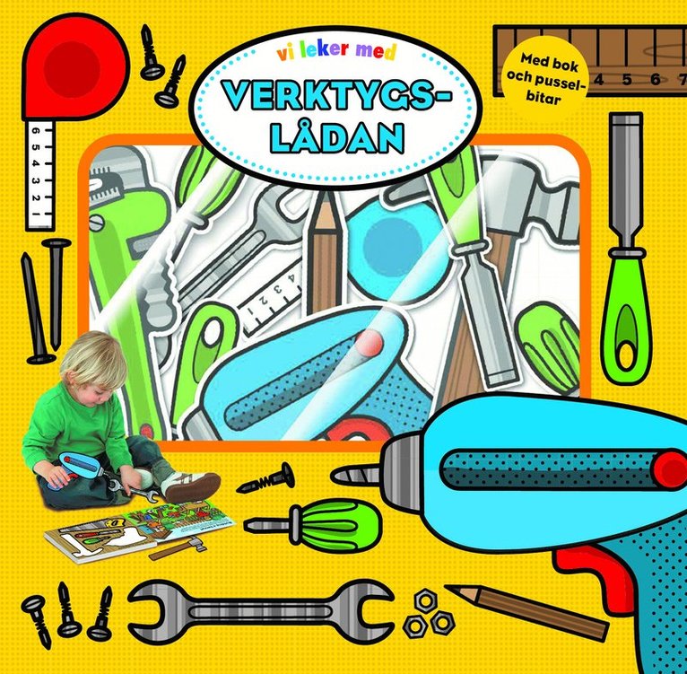 Vi leker med verktygslådan - med pusselbitar 1