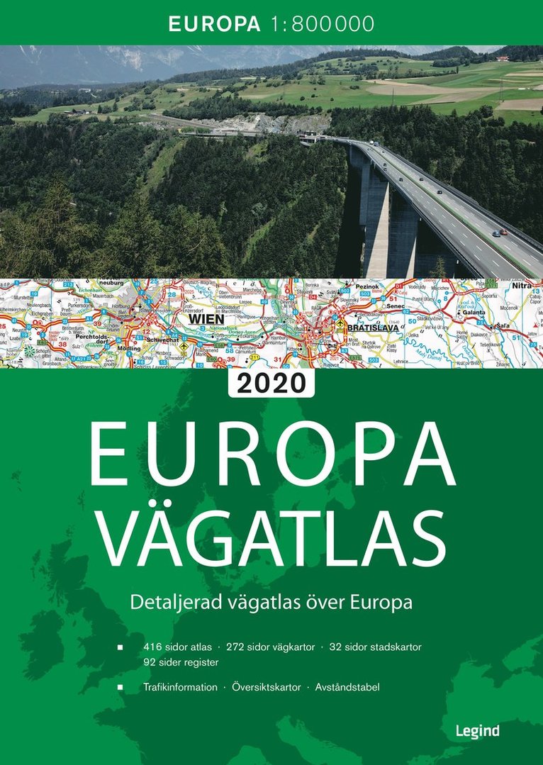 Europa vägatlas 2020 1