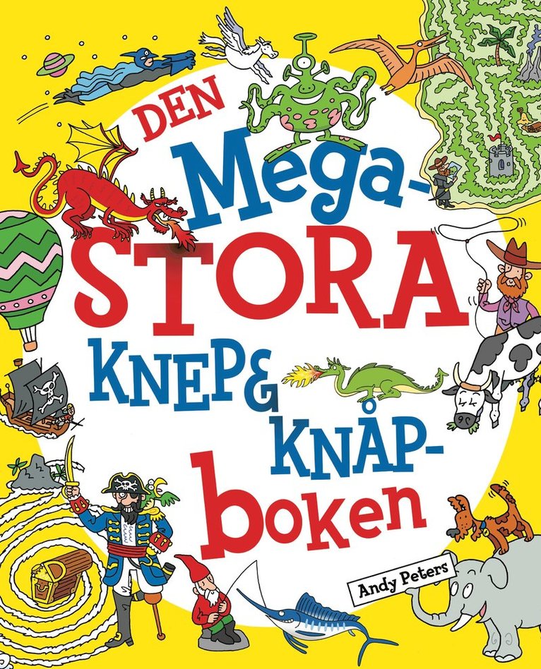 Andy Peters - Den megastora knep & knåp-boken, Häftad