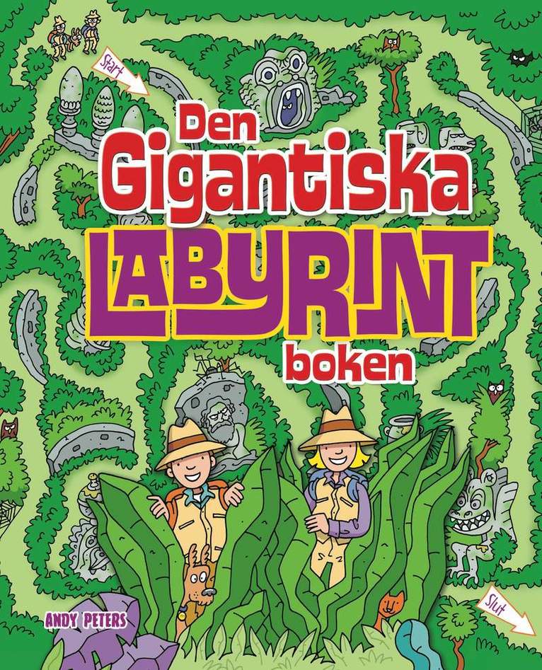 Andy Peters - Den gigantiska labyrintboken, Häftad