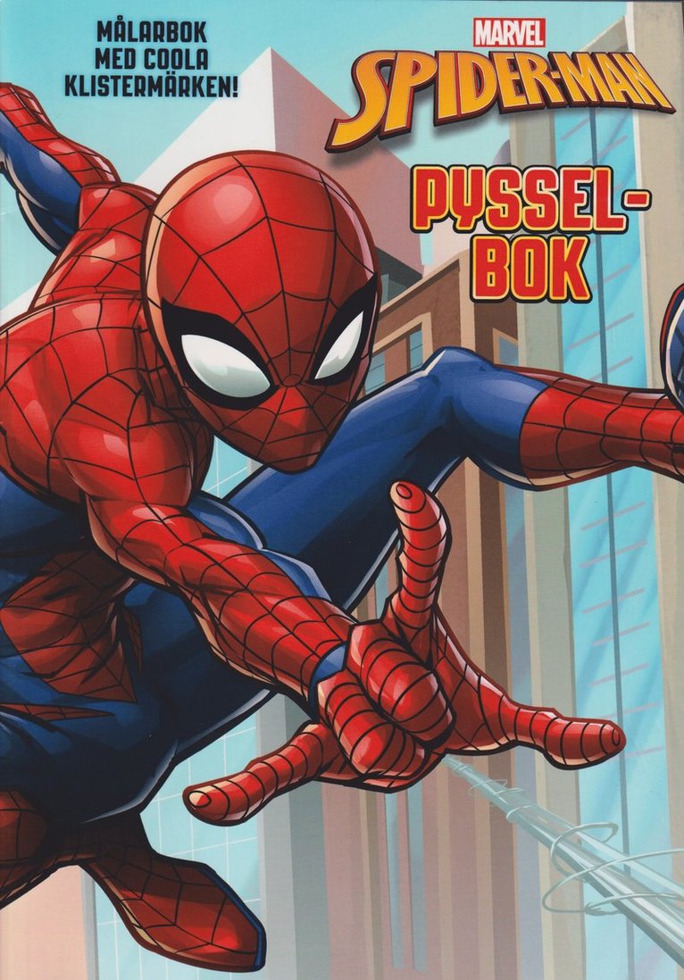Marvel Ultimate Spiderman Die-Cut Pysselbok 1