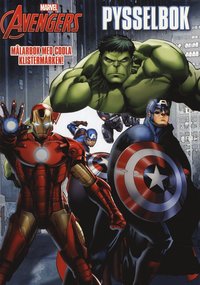 bokomslag Marvel Avengers Die-Cut Pysselbok