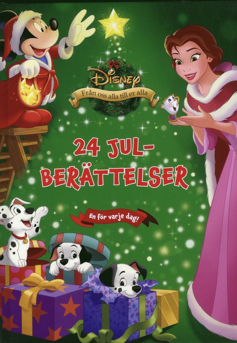 Disney - 24 Julberättelser : en för varje dag, Kartonnage