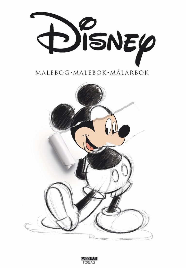 Disney malebog - malebok - målarbok 1