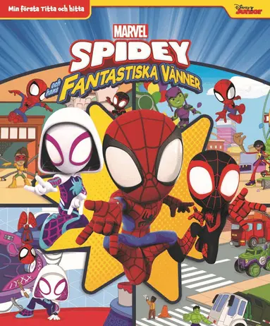 Min första Titta & Hitta : Marvel Spidey Fantastiska vänner, Kartonnage