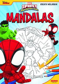 bokomslag Marvel Spidey & Friends Mandalas