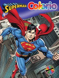 bokomslag Superman - målarbok
