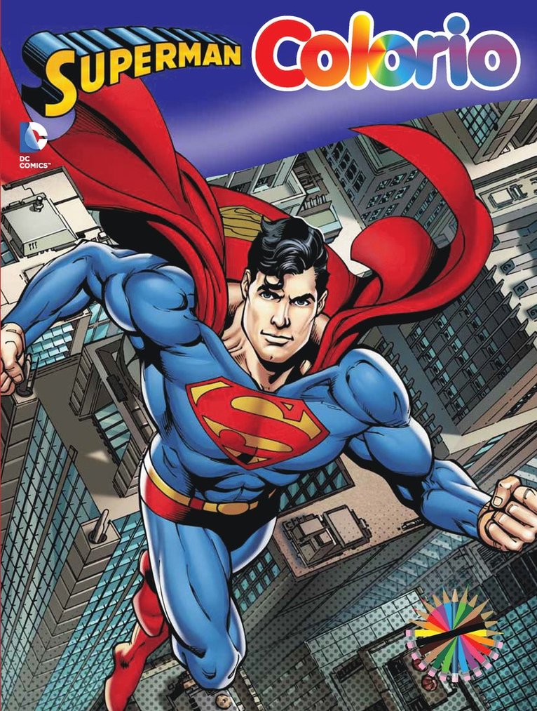 Superman - målarbok 1