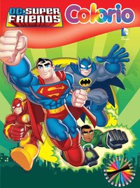 bokomslag DC Super friends - målarbok