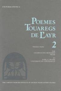 bokomslag Poèmes touaregs de l'Ayr Traduction