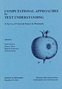 bokomslag Computational Approaches to Text Understanding