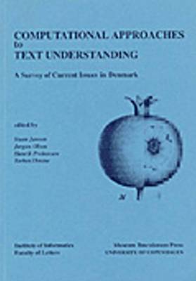 Computational approaches to text understanding 1