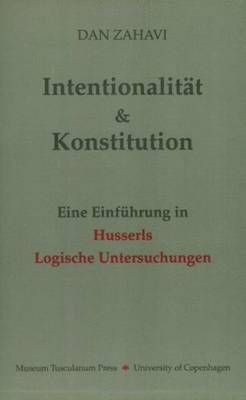 bokomslag Intentionalität und Konstitution