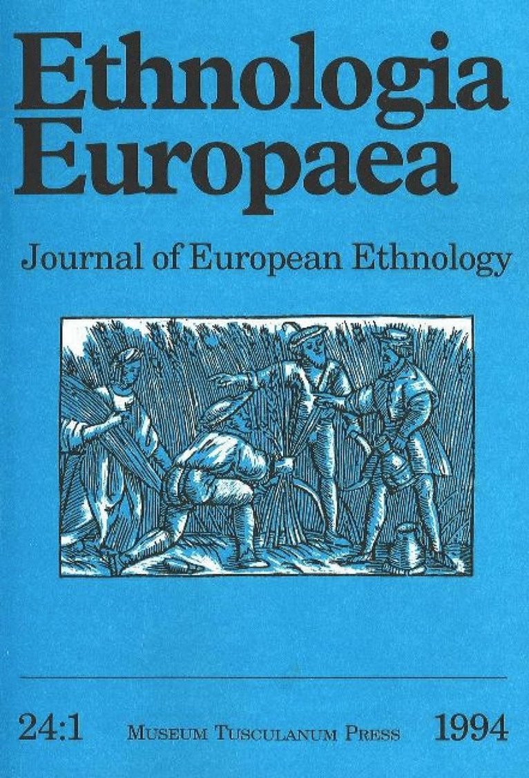 Bjarne Stoklun - Ethnologia Europaea (Volume 24/1), Häftad