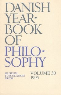 bokomslag Danish Yearbook of Philosophy