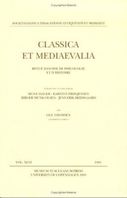 bokomslag Classica et Mediaevalia vol. 46