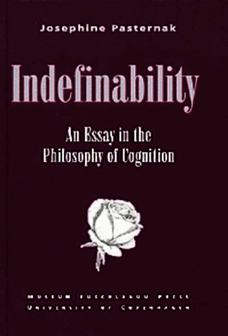 Josephine Pasternak - Indefinability, Häftad